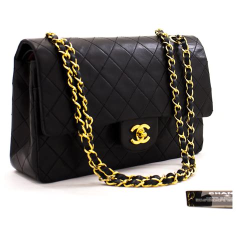 chanel bag medium black